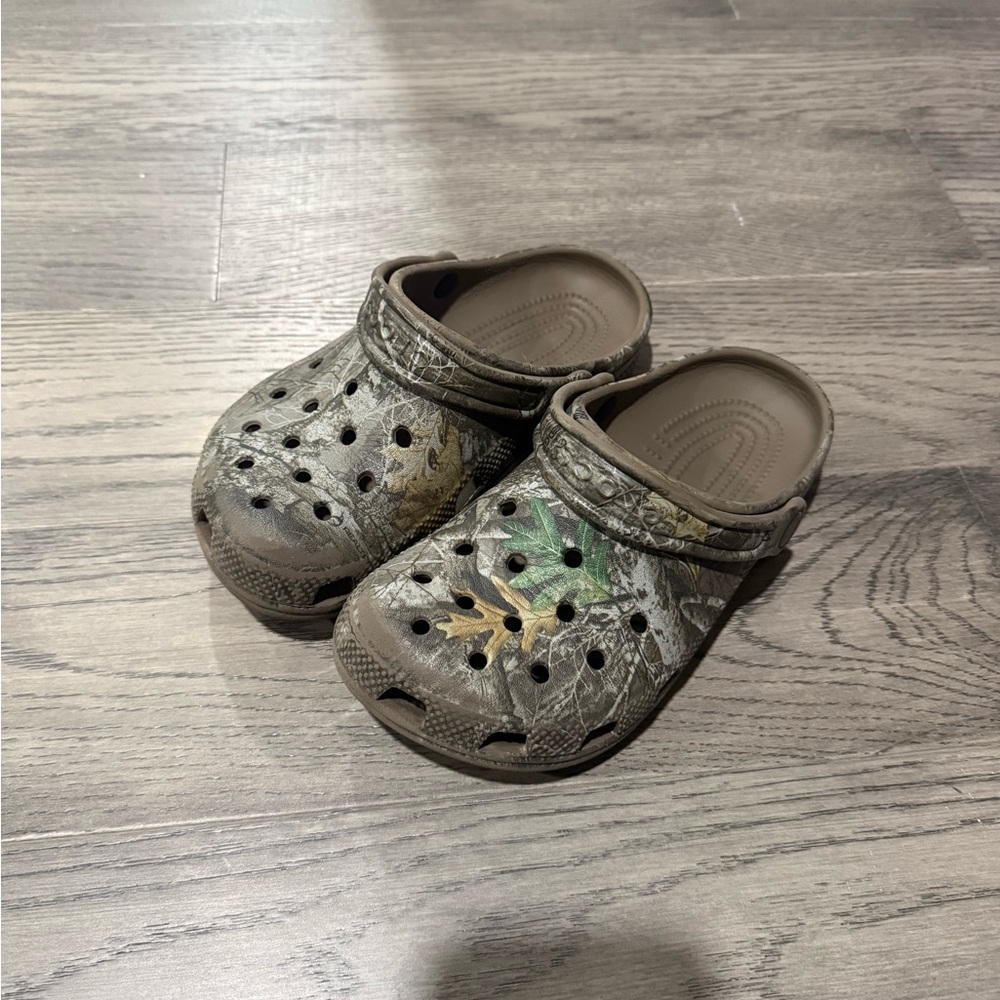 Kids Camo Cros Size J 2 Youth Size 2 Camouflage